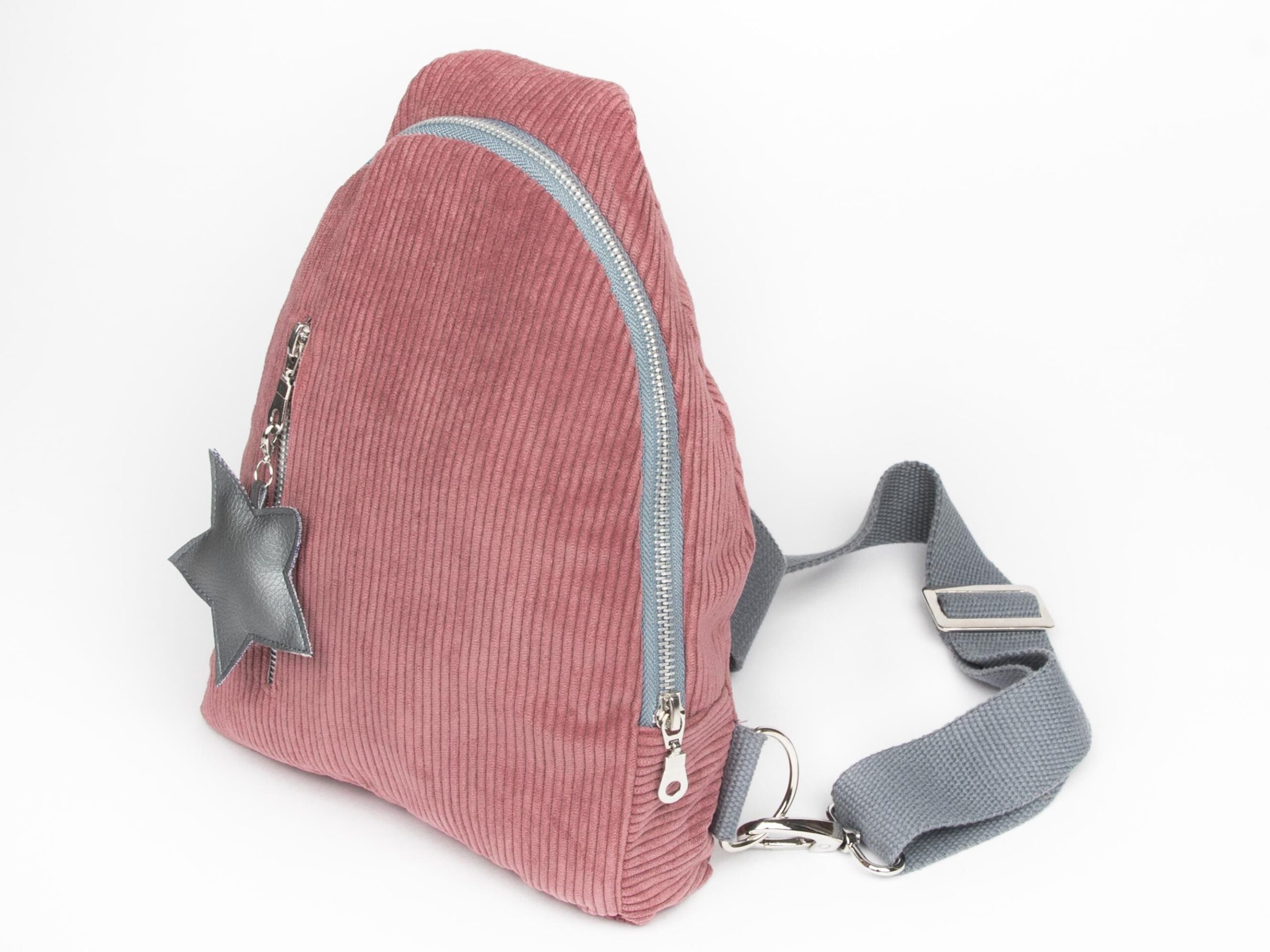 Kleiner Cord-Sling Rucksack | Crossbody, viele Farben – Bild 5
