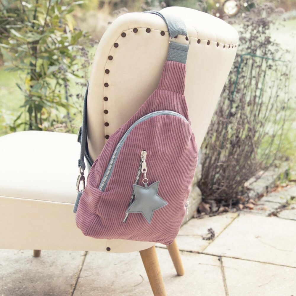 Kleiner Cord-Sling Rucksack | Crossbody, viele Farben